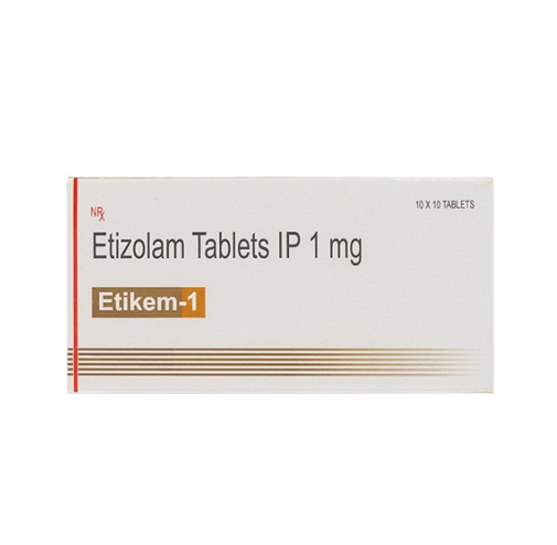 Etikem 10 Etizolam 1mg