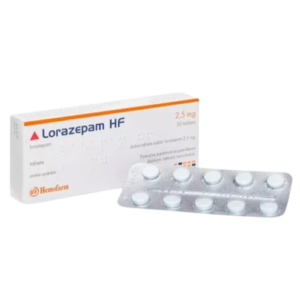 Larazepam Tablets IP 2.5mg