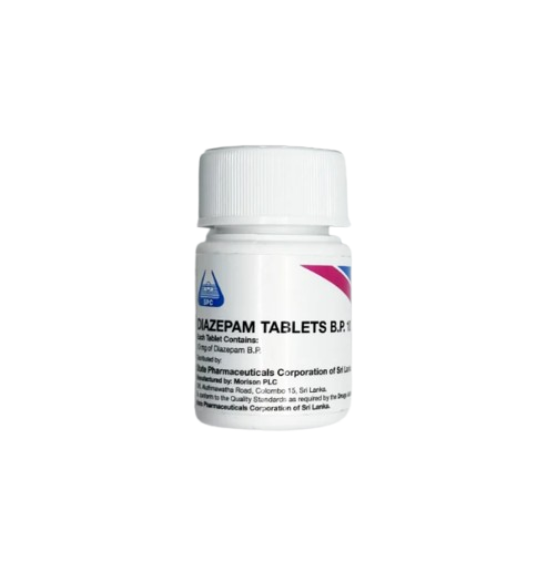 Diazepam Tablets 10mg 100 Tablet Bottle