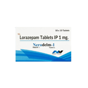 Nerodelm Larazepam Tablets IP 1mg