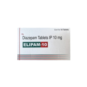 Elipam 10 Diazepam Tablets 10mg